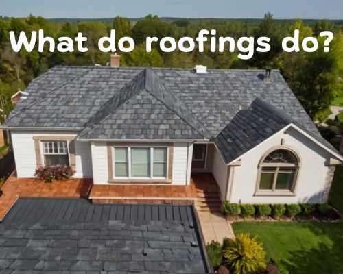 a well-installed roofing