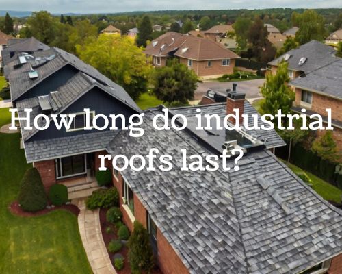 industrial building with good roofing