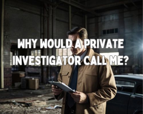 private investigator working alone