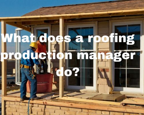 roofing manager talking to a roofing staff