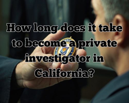 a new private investigator with his badge