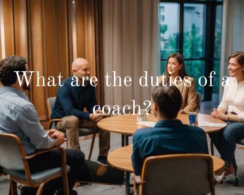 a coaching session in a room