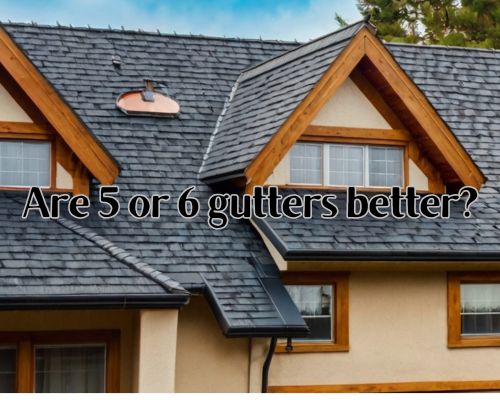 a roof with better guttering